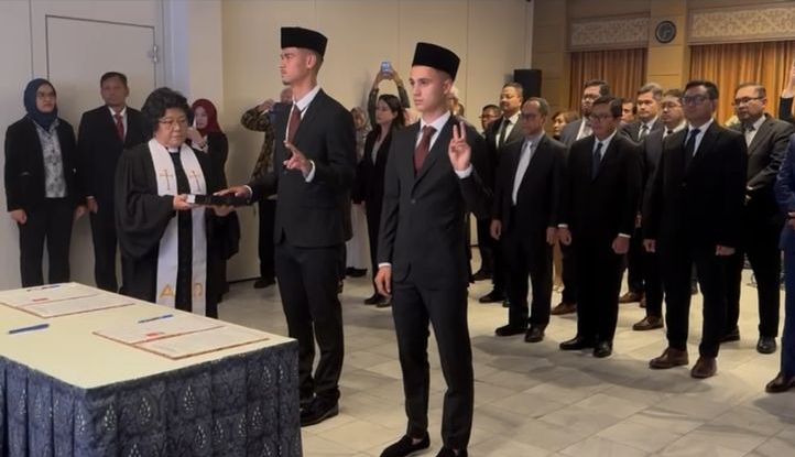 Mees Hilgers dan Eliano Reijnders Resmi jadi WNI